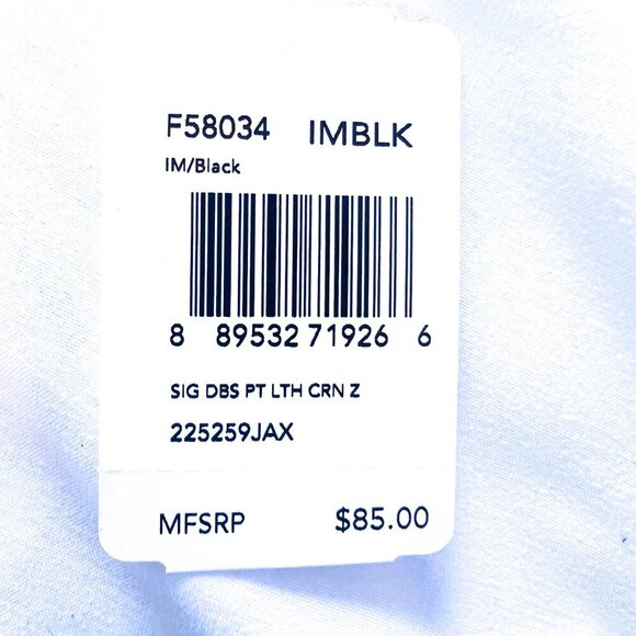 Corner Zip Wristlet In Signature Leather - Picture 12 of 12